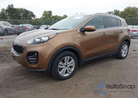 2017 Kia Sportage Lx z USA, uszkodzony, nr VIN KNDPMCAC5H7056919